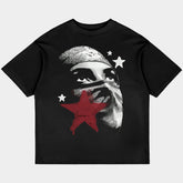 Street Wear Black Oversized Tee